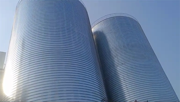 渝水2座混凝土高架卷板仓